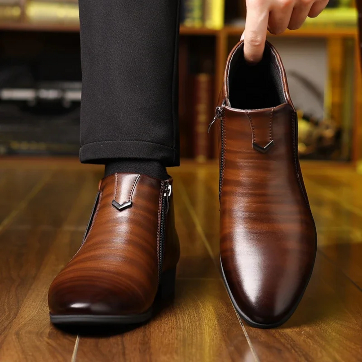 Bottes À Glissière Latérale Pour Hommes | Élégant