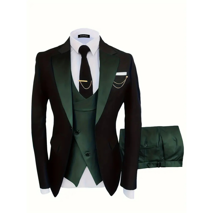 Costume D'invité De Mariage Élégant Pour Homme | Trois Pièces