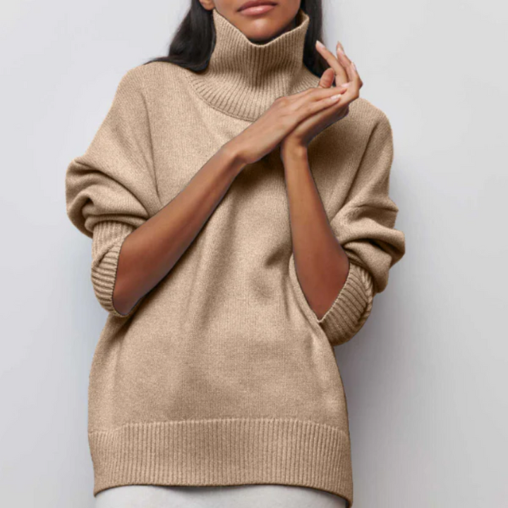 Pullover mit Rollkragen für Frauen | Winter