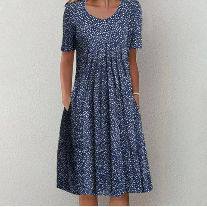 Karen | Vestito Plissé Per Donna | Midi