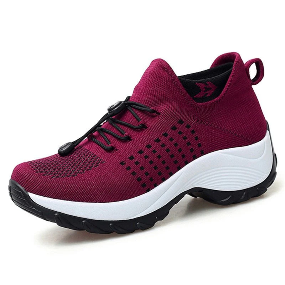 Chaussures De Marche À Coussin D'air Pour Femmes | À Lacets