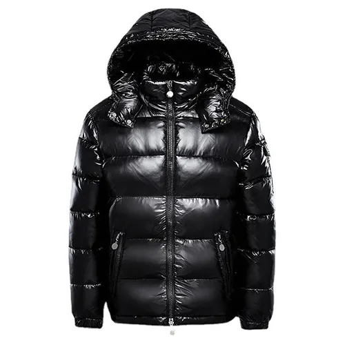 Veste Courte En Duvet D'hiver Pour Hommes | Avec Capuche