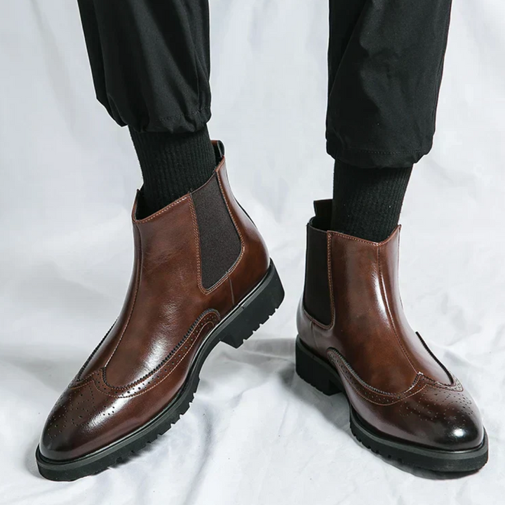 Bottes À Enfiler Pour Hommes | Élégant