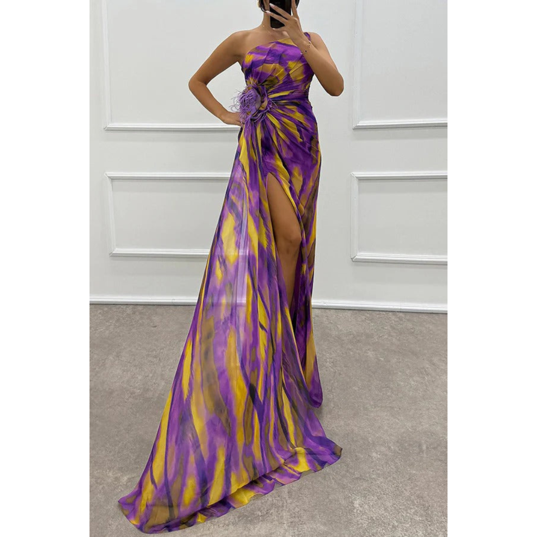 Robe D'invité De Mariage Élégante Et Enveloppante | Maxi
