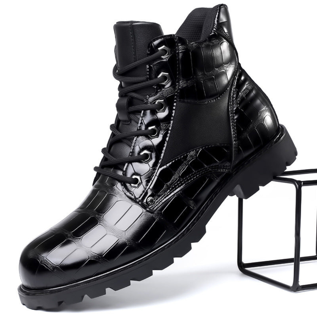 Bottes À Lacets Élégantes Pour Hommes | Robuste
