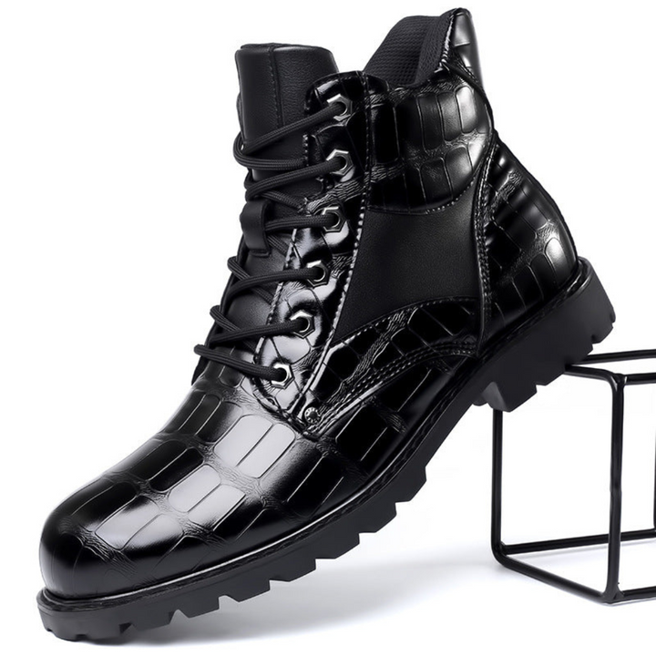 Bottes À Lacets Élégantes Pour Hommes | Robuste