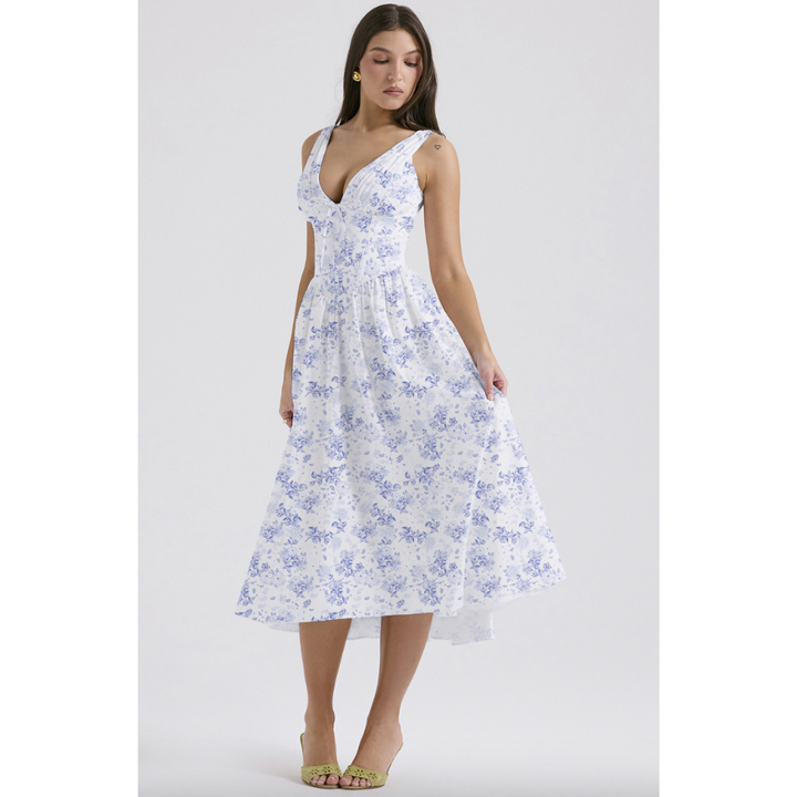 Corset Robe D'invité De Mariage D'été | Maxi