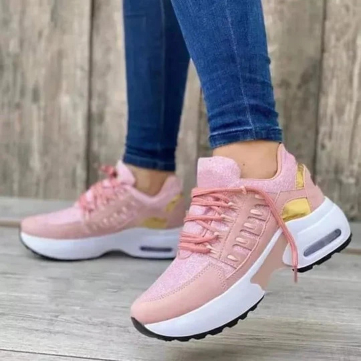 Baskets À Lacets Élégantes Pour Femmes | Respirantes