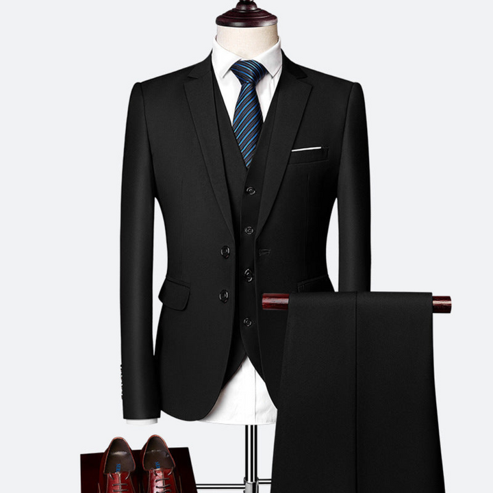 Costume D'invité De Mariage Trois Pièces Pour Homme | Classique