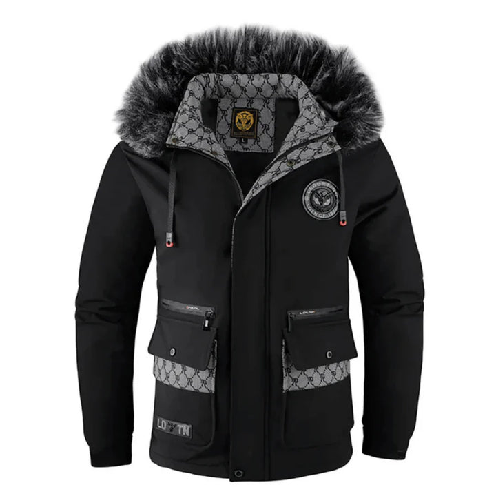 Hommes Veste D'hiver Épaisse | À Capuche