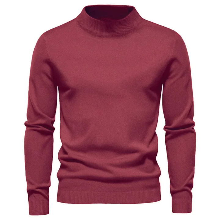 Herren Langarm Warm Winter Pullover | Rollkragen