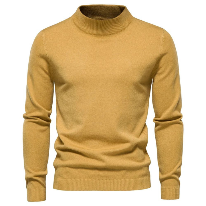 Herren Langarm Warm Winter Pullover | Rollkragen