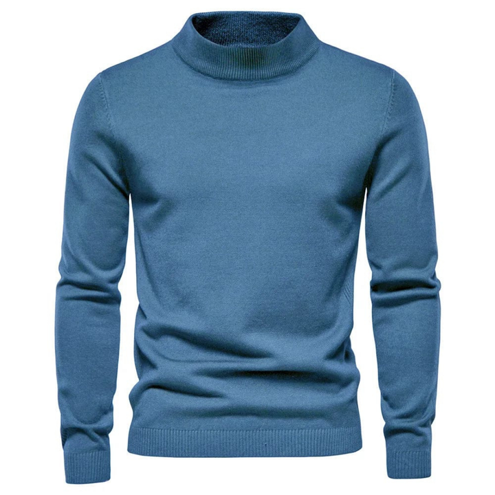 Herren Langarm Warm Winter Pullover | Rollkragen