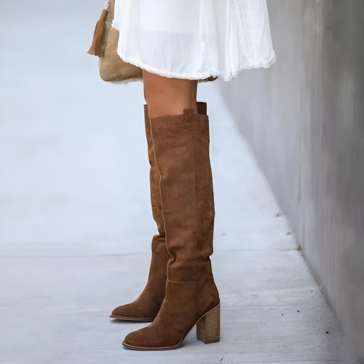 Bottes Confortables Pour Femmes | Au Genou