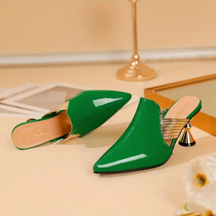 Sandales À Talons Pour Femmes, À Enfiler | À Bouts Pointus