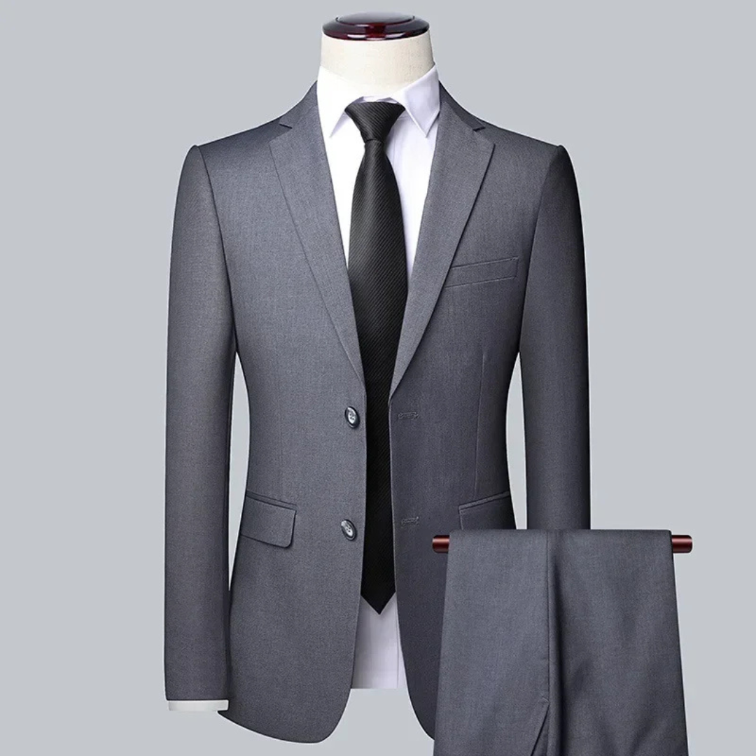 Costume D'invité De Mariage Trois Pièces Pour Hommes | Coupe Ajustée