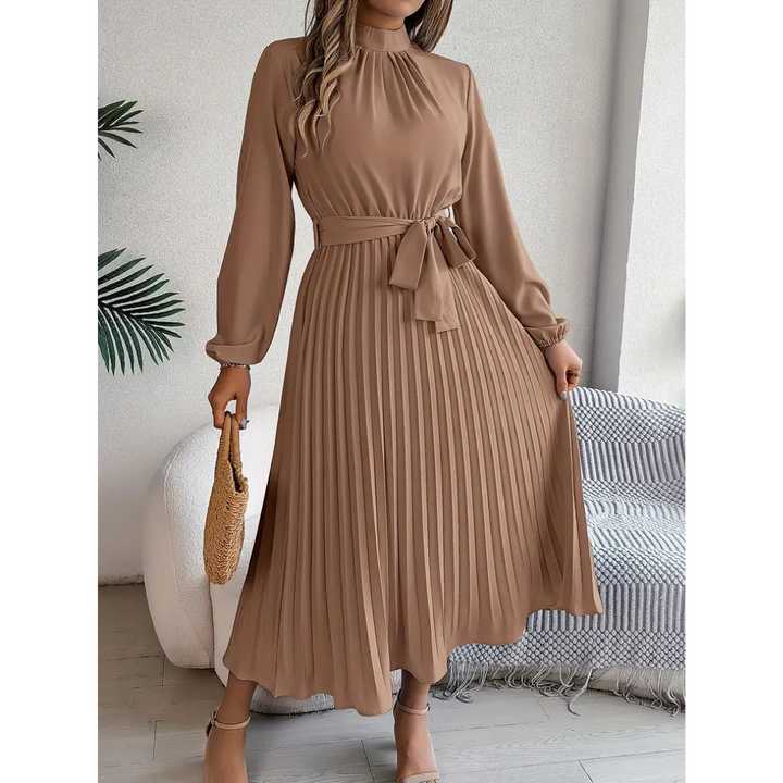 Robe D'invité De Mariage Plissée | Midi
