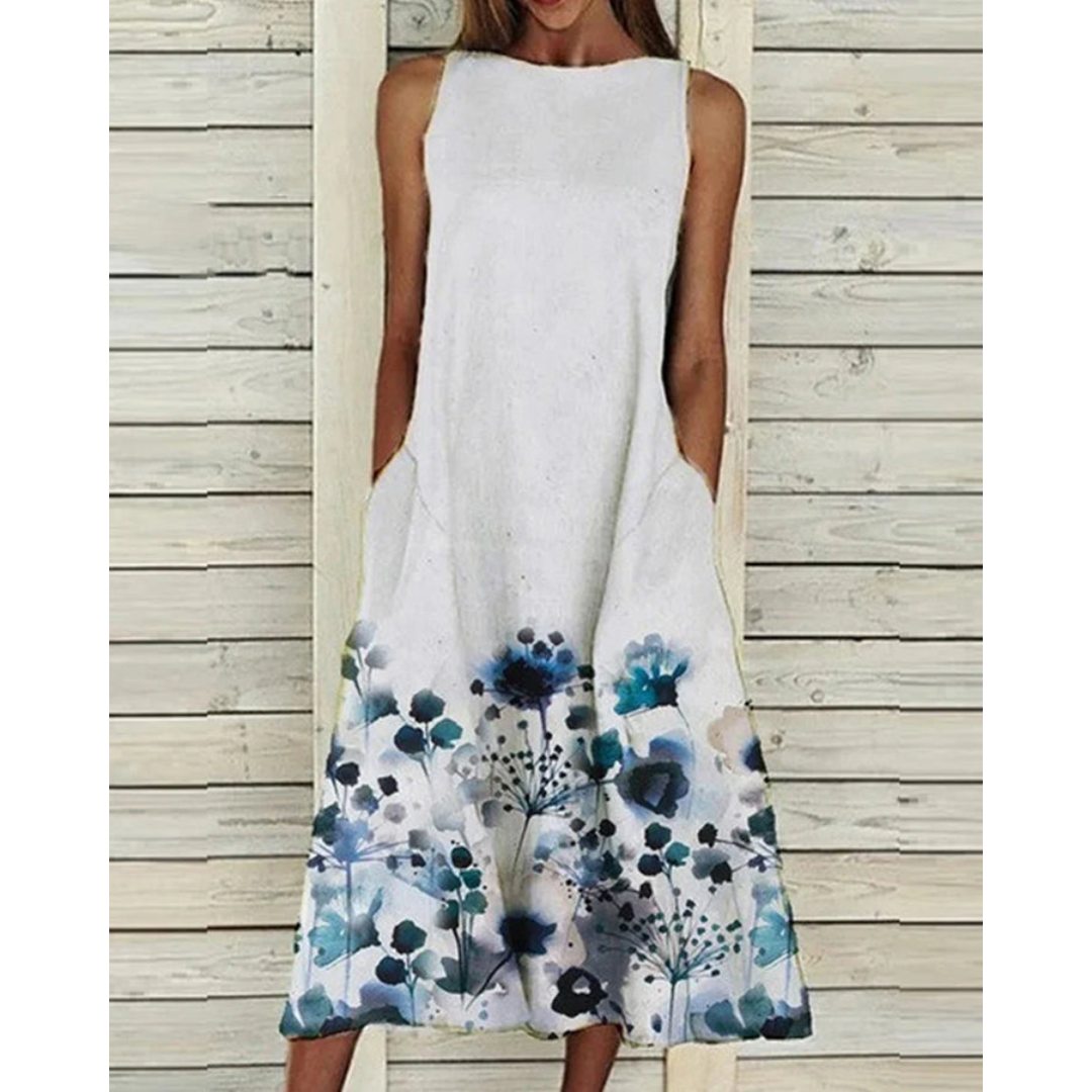 Robe D'été À Fleurs Pour Femme | Midi