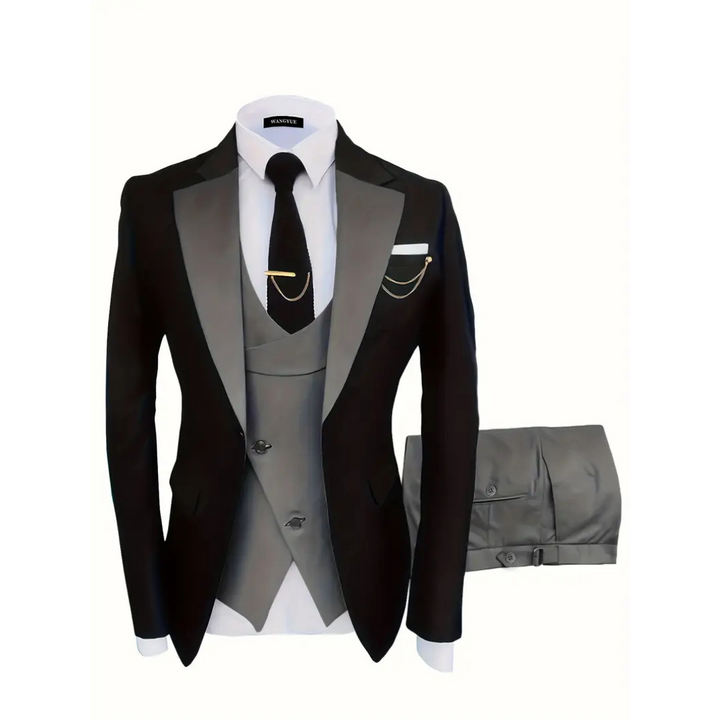 Costume D'invité De Mariage Élégant Pour Homme | Trois Pièces