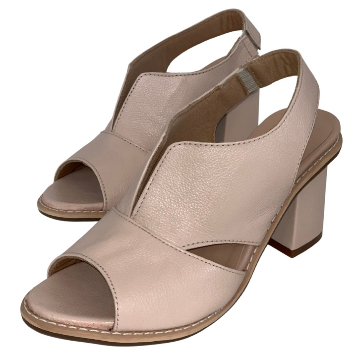 Sandales À Talons Peep Toe Pour Femmes | Été