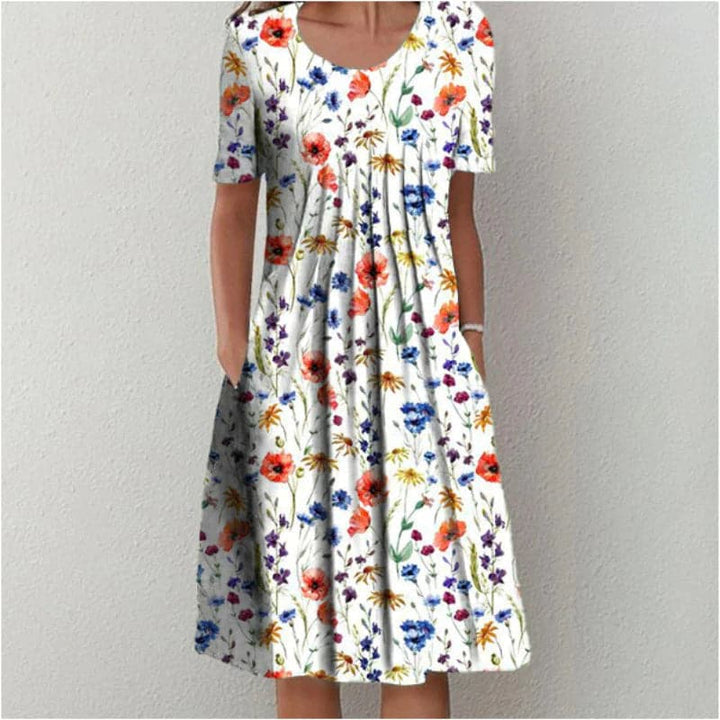 Karen | Vestito Plissé Per Donna | Midi
