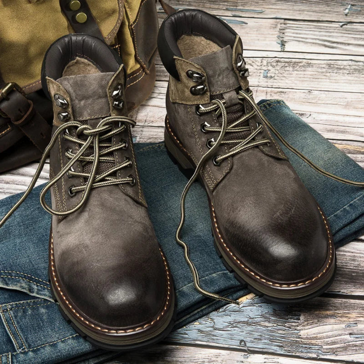 Bottes D'hiver À Lacets Pour Hommes | Robuste