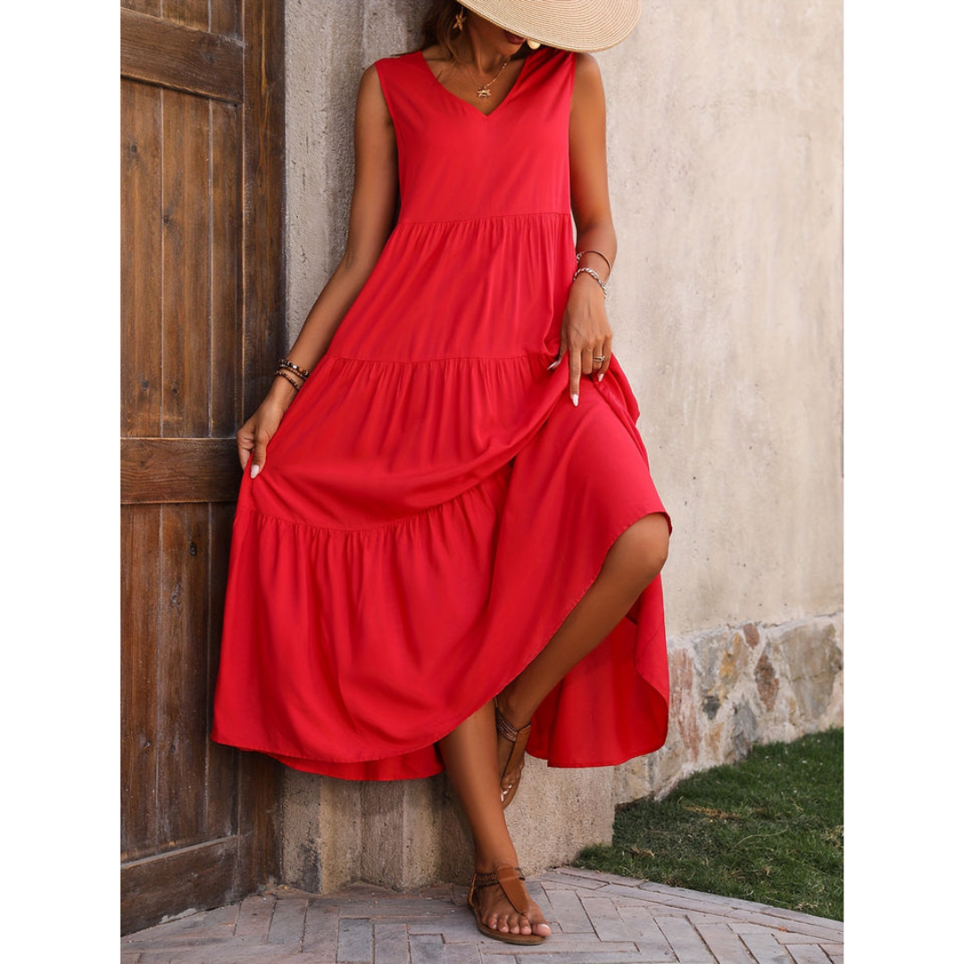 Robe D'été Évasée Pour Femme | Midi