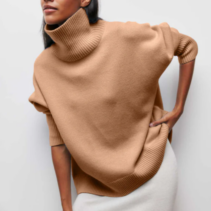 Pullover mit Rollkragen für Frauen | Winter