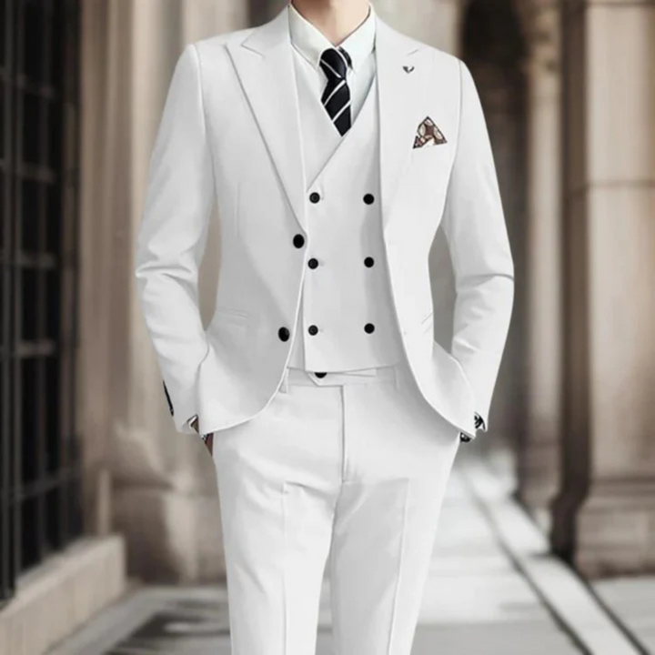 Costume Élégant D'invité De Mariage Pour Hommes | Coupe Ajustée