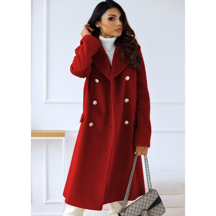 Suraliamania | Femmes Long Trench Manteau D'hiver | Chaud