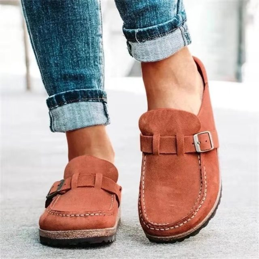 Mocassins Élégants Pour Femmes | Bracelet À Boucle