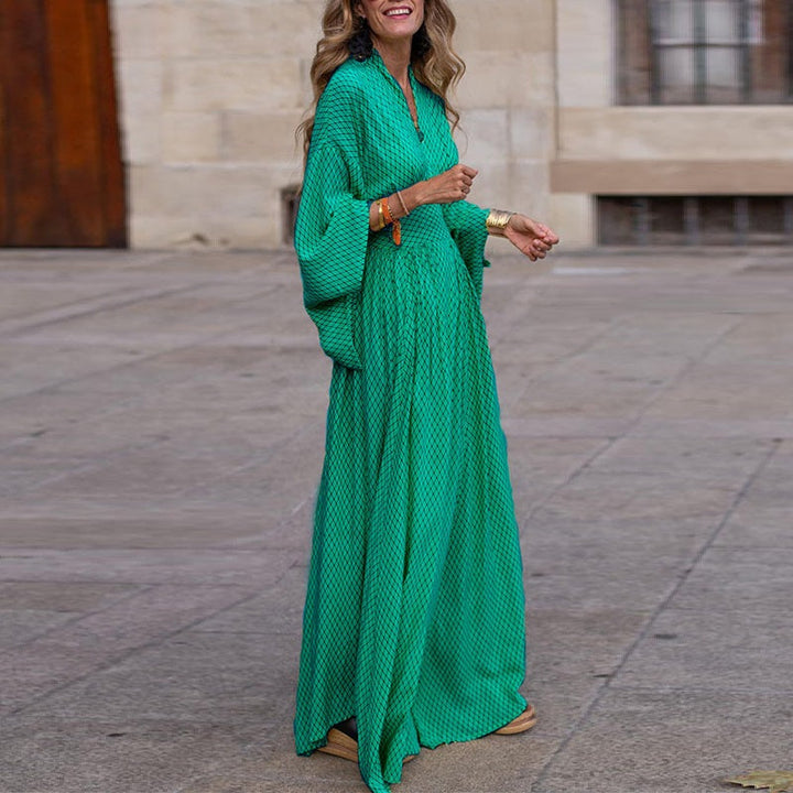 Robe D'été Ample Et Évasée Pour Femmes | Maxi