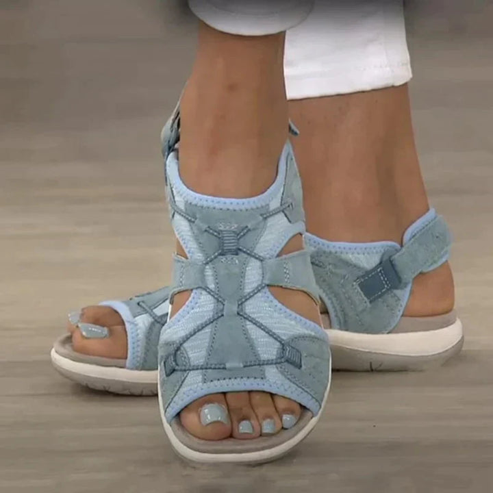 Lässige Sandalen für Frauen mit offener Spitze | Komfortabel
