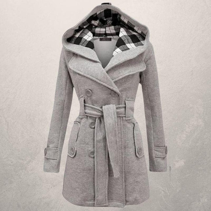Manteau D'hiver Chaud Pour Femme | Ceinture À La Taille