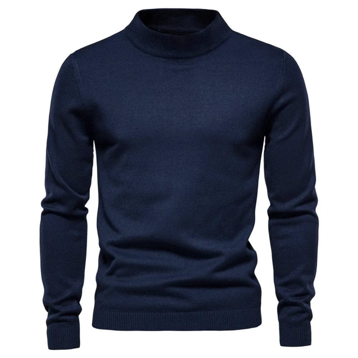 Herren Langarm Warm Winter Pullover | Rollkragen