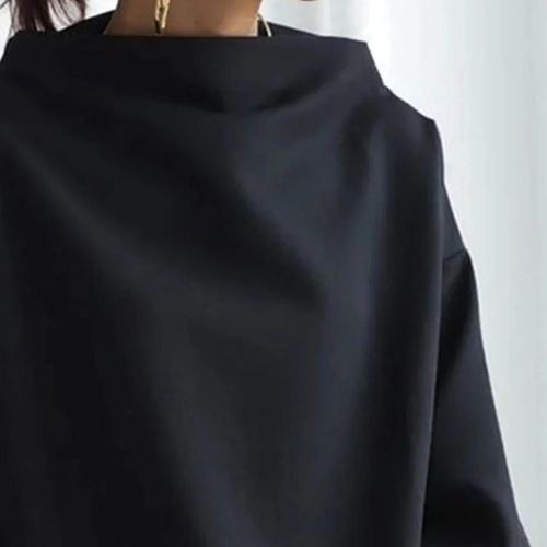Sinead | Pull Noir Pour Femme | Komfortabel