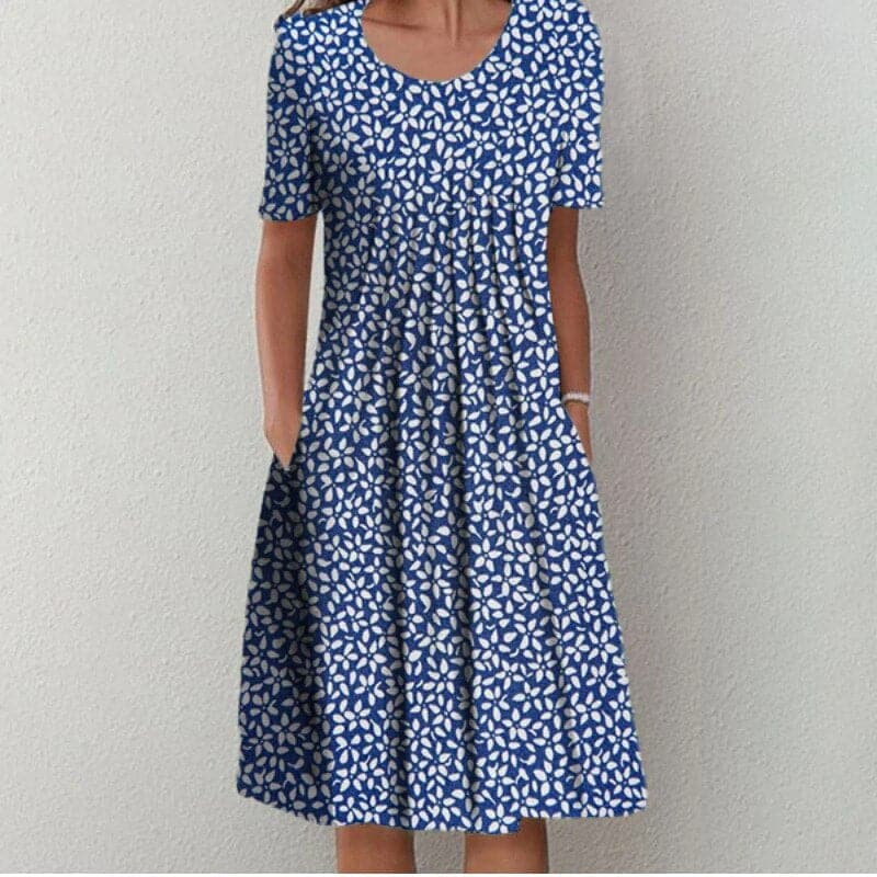 Karen | Vestito Plissé Per Donna | Midi