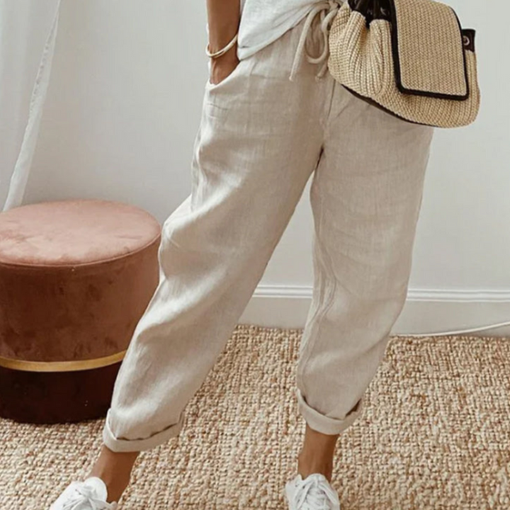Casual Short Pants with Pom-Poms for Women | Wide Leg