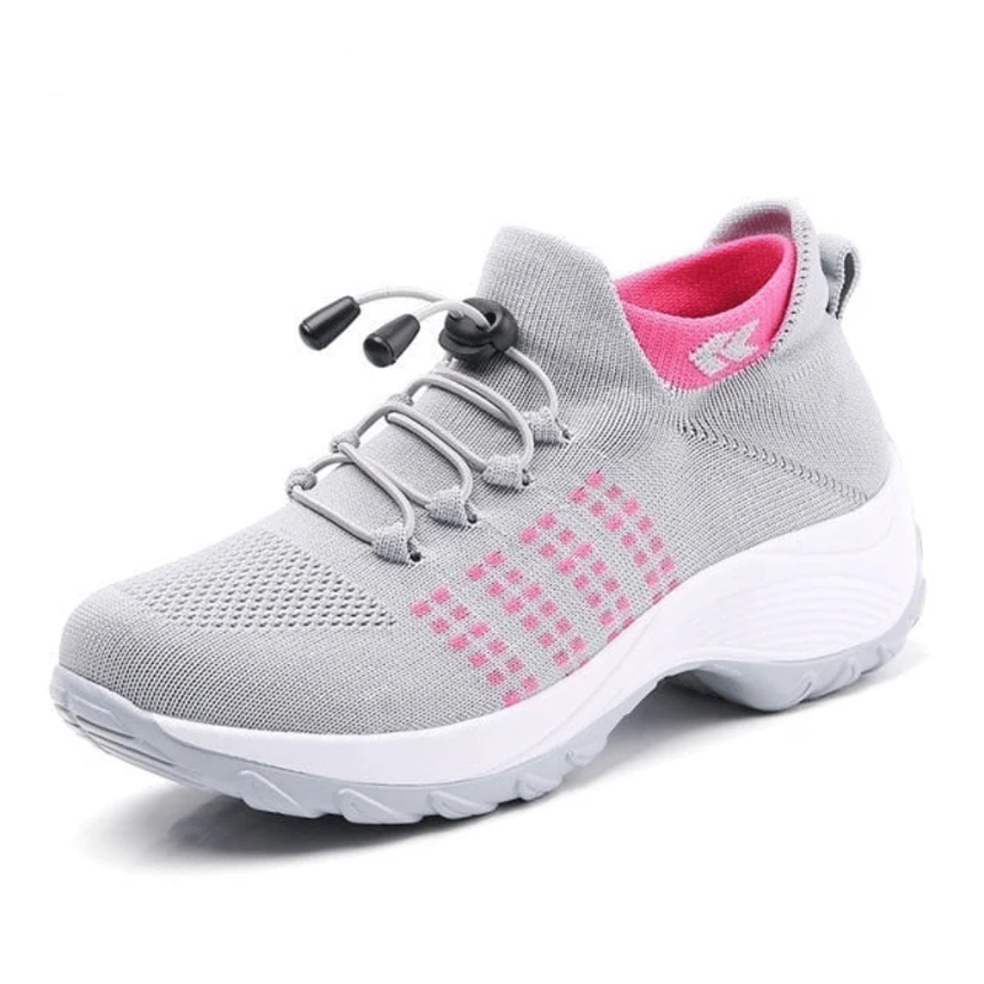Chaussures De Marche À Coussin D'air Pour Femmes | À Lacets