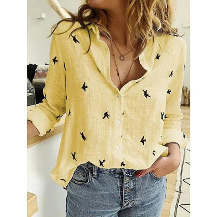 Long Sleeve Women's Button-Down Shirt | Casual