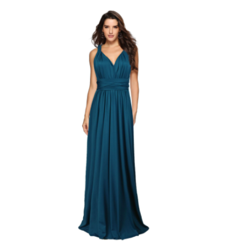 Robe De Mariage Élégante À Dos Nu Pour Femmes | Maxi