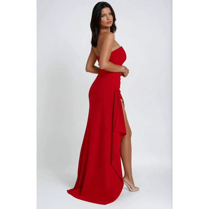Robe D'invité De Mariage Fendue Sur Les Jambes Pour Femmes | Maxi