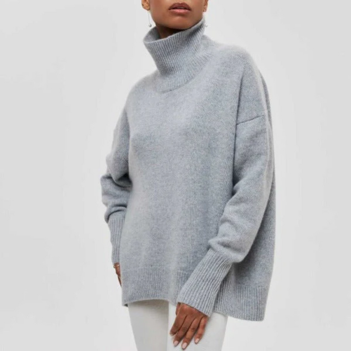 Pullover mit Rollkragen für Frauen | Winter