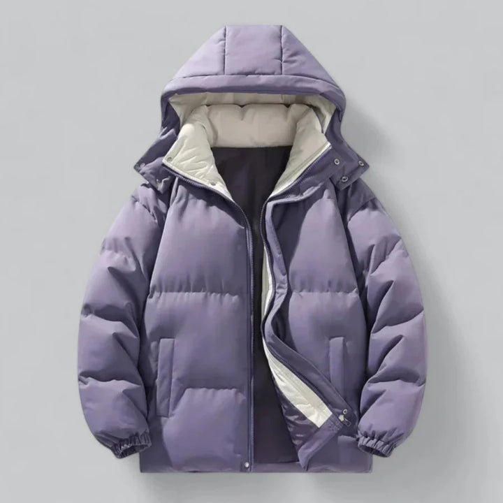 Veste D'hiver Zippée Pour Homme | Capuche