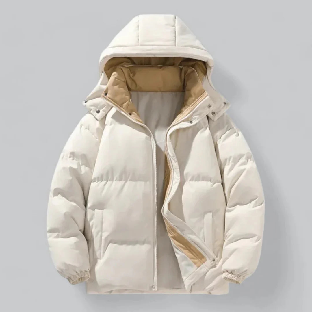 Veste D'hiver Zippée Pour Homme | Capuche