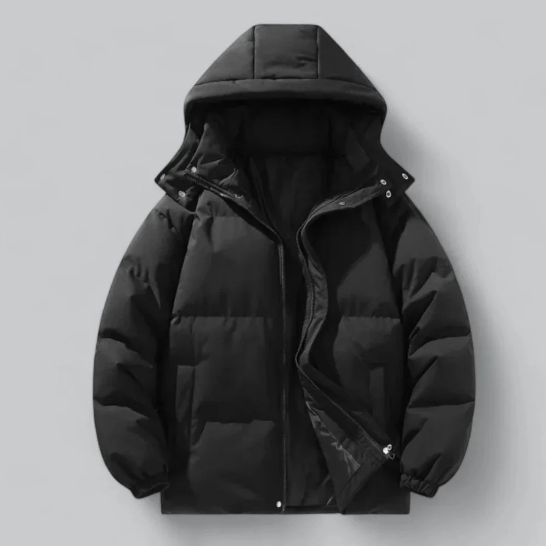 Veste D'hiver Zippée Pour Homme | Capuche