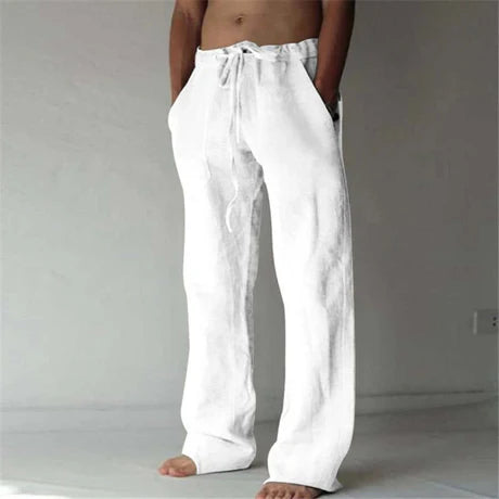 Pantalon De Loisir À Jambes Larges Pour Hommes | Taille Basse