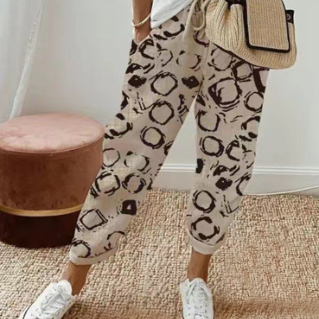 Casual Short Pants with Pom-Poms for Women | Wide Leg