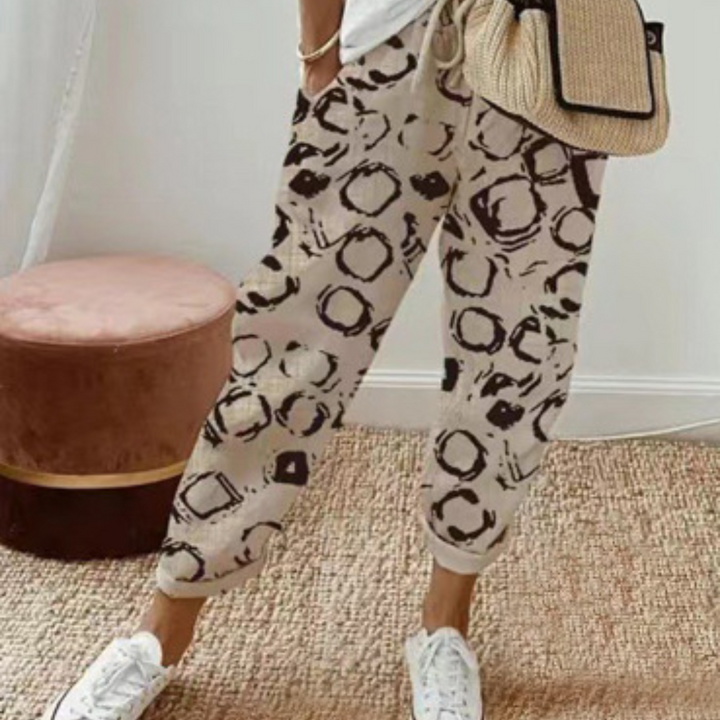 Casual Short Pants with Pom-Poms for Women | Wide Leg