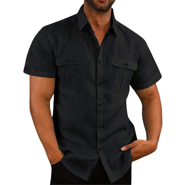 Camicia Uomo A Maniche Corte | Casuale